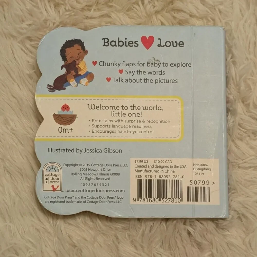Babies Love Puppies: A Lift A Flap Board Book